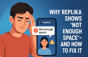 Why Replika Shows “Not Enough Space”? (FIXED)